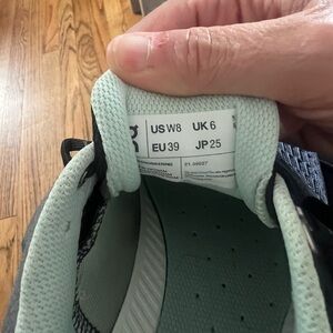 On Cloud Running Women's Sneakers - Mint and Black- Cloudflyer